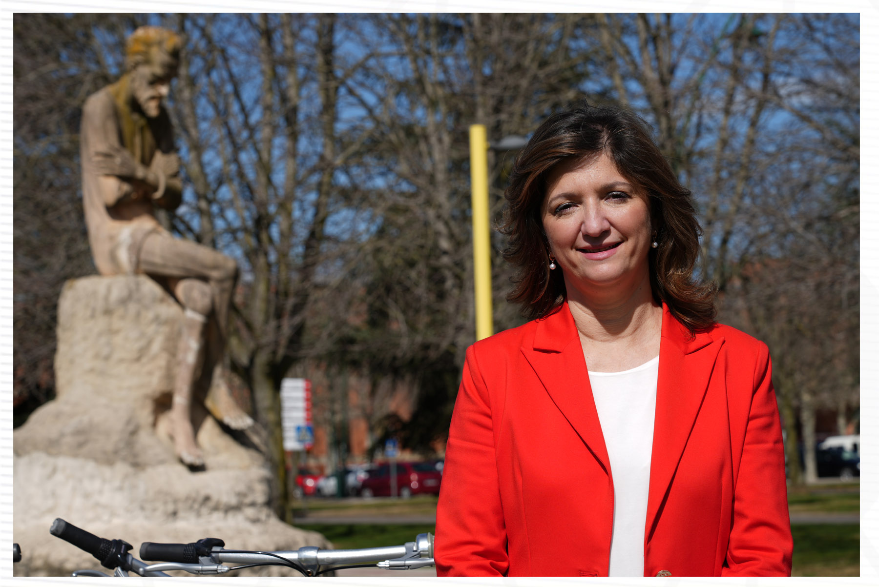 Prof. Nuria González - the new Rector of Universidad de Léon.